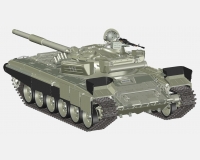 Т-72Б советский основной танк (комплектная модель) preview 2