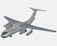 Ил-76ТД советский транспортно-десантный самолет (модель)