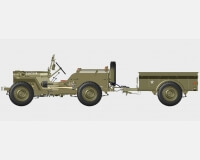 Виллис МБ американский армейский автомобиль (комплектная модель) preview 7