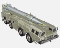 9К72 советский ракетный комплекс (комплектная модель)