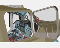 Кабина пилота вертолета Ка-50 preview 2
