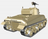 М4А1 Шерман американский средний танк (комплектная модель) preview 3