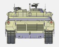 Abrams M1A2 американский основной боевой танк (комплектная модель) preview 8