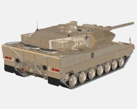 Leopard 2A6 немецкий основной боевой танк (модель) preview 12