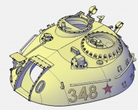 Т-55 советский средний танк (модель) preview 9