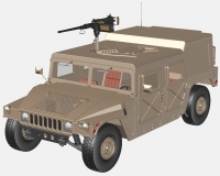 М998 американский армейский вездеход (комплектная модель) preview 1