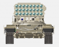 ТОС-1А российская тяжелая огнеметная система (модель) preview 5