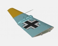 Юнкерс Ju 87D-3 немецкий пикирующий бомбардировщик (модель) preview 10