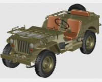 Виллис МБ американский армейский автомобиль (модель) preview 1