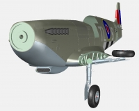 Спитфайр Мк.IX Британский истребитель (модель) preview 8