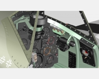 Спитфайр Мк.IX Британский истребитель (комплектная модель) preview 9