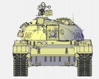 Т-55 советский средний танк (комплектная модель) preview 6