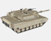 Abrams M1A2 американский основной боевой танк (комплектная модель) preview 3