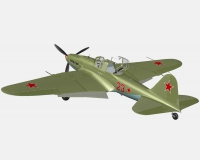 Ил-2 советский штурмовик (комплектная модель)