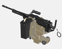 M240 американский танковый пулемет preview 2