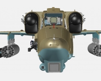 Ка-50 советский/российский ударный вертолет (комплектная модель) preview 4