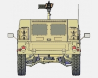 М998 американский армейский вездеход (комплектная модель) preview 9