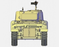 М4А1 Шерман американский средний танк (комплектная модель) preview 9