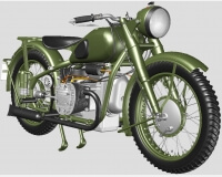 М-72 советский тяжелый мотоцикл (модель) preview 1