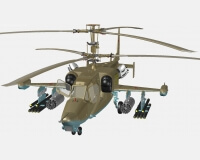 Ка-50 советский/российский ударный вертолет (модель)
