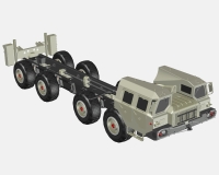 МАЗ-543 советский полноприводный грузовой автомобиль (модель) preview 9