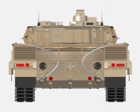 Leopard 2A6 немецкий основной боевой танк (модель) preview 8