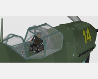 Кабина пилота истребителя Bf.109e  preview 3