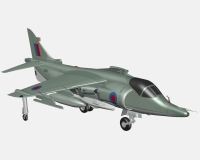 Harrier GR.3 британский штурмовик ВВП (модель) preview 1