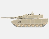 Abrams M1A2 американский основной боевой танк (модель) preview 4