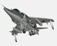 Harrier GR.3 британский штурмовик ВВП (модель) preview 5