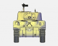 М4А1 Шерман американский средний танк (комплектная модель) preview 7