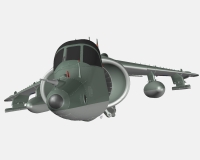 Harrier GR.3 британский штурмовик ВВП (модель) preview 6