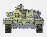 Т-72Б советский основной танк (комплектная модель) preview 4