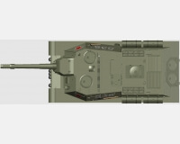 ИСУ-152 советская самоходная артиллерийская установка (модель) preview 4