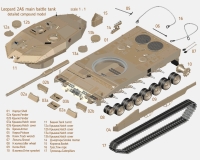 Leopard 2A6 немецкий основной боевой танк