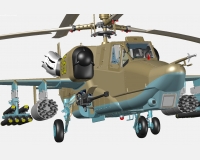 Ка-50 советский/российский ударный вертолет (комплектная модель) preview 7