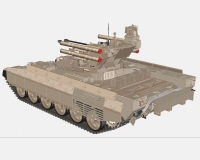 БМПТ Терминатор российская боевая машина поддержки танков (модель) preview 3