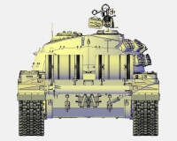 Т-55 советский средний танк (комплектная модель) preview 7
