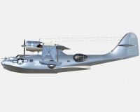 Catalina PBY-5A американский патрульный гидросамолет (модель) preview 4