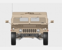 Хаммер М998 американский армейский вездеход (модель) preview 8