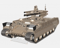БМПТ Терминатор российская боевая машина поддержки танков (модель) preview 2