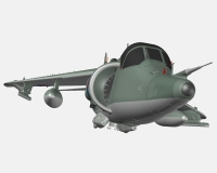Harrier GR.3 британский штурмовик ВВП (модель) preview 7