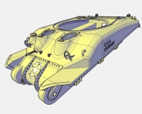 М4А1 Шерман американский средний танк периода Второй мировой войны (модель) preview 5