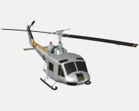 Bell UH-1 американский боевой вертолет (модель) preview 1