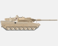 Leopard 2A6 немецкий основной боевой танк (модель) preview 9