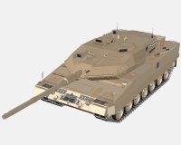 Leopard 2A6 немецкий основной боевой танк (модель)