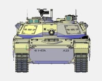 Abrams M1A2 американский основной боевой танк (комплектная модель) preview 7