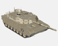 Abrams M1A2 американский основной боевой танк (модель) preview 1