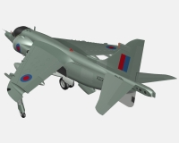 Harrier GR.3 британский штурмовик ВВП (модель) preview 2