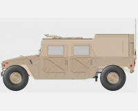 Хаммер М998 американский армейский вездеход (модель) preview 6